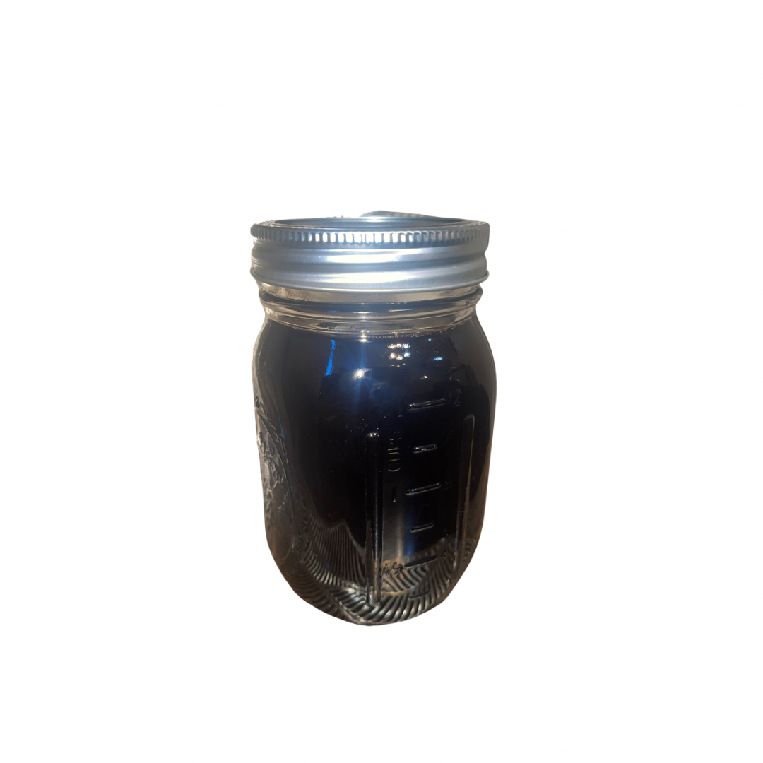 Fresh Elderberry Syrup