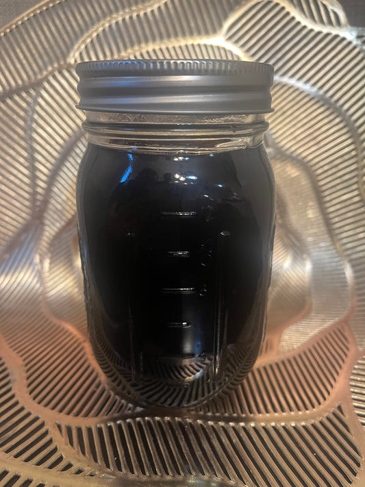 Fresh Elderberry Syrup